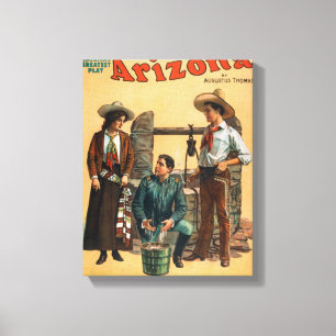 Affisch #3 Arizona "Amerika för mest underbar lek Canvastryck