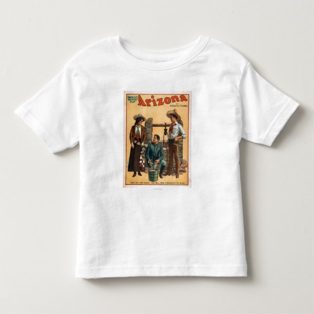 Affisch #3 Arizona "Amerika för mest underbar lek" Tee (Framsida)
