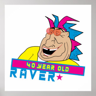 affisch 40yraver