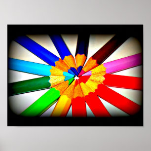 Affisch-Abstrakt-Regnbåge galleri 6 Poster