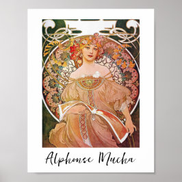 Affisch - Art Nouveau 'Réverie'
