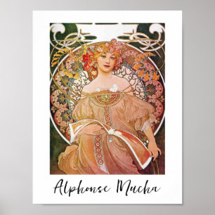 Affisch - Art Nouveau 'Réverie'