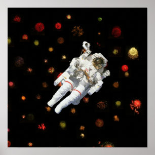 Affisch - astronaut