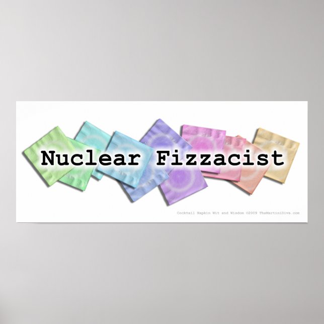 Affisch, Banner - KÄRNKRAFTSFISZACIST Poster (Framsidan)
