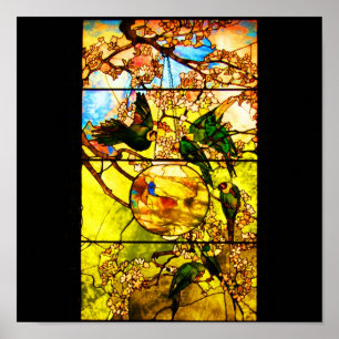 Affisch-Befläckte Exponeringsglas-Tiffany 1 Poster
