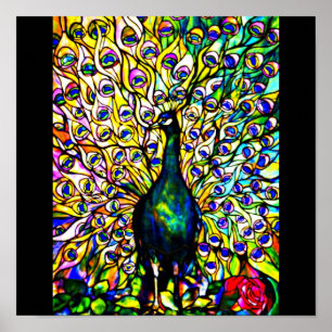 Affisch-Befläckte Exponeringsglas-Tiffany 29 Poster
