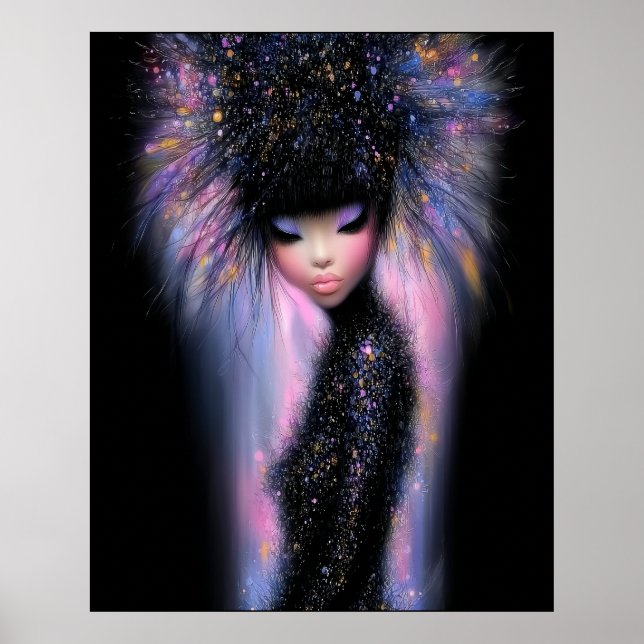 Affisch Cosmic Diva Stellar Glow (Framsidan)