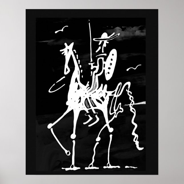 Affisch Don Quijote (Framsidan)
