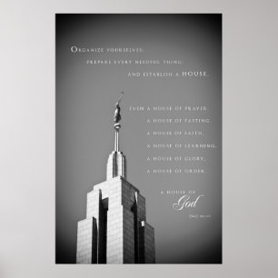 Affisch - DraperUtah LDS tempel 2