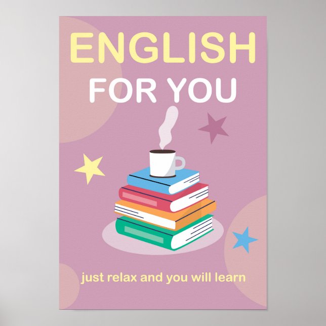 Affisch English for You  (Framsidan)