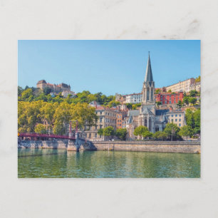 Affisch Färgerna i Lyon Vykort
