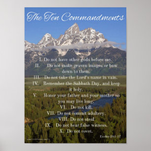 Affisch för 10 Commandments