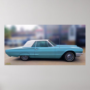 AFFISCH FÖR 1965 T-BIRD