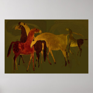AFFISCH för 4-HORSES II