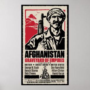 Affisch för Afghanistan Anti-Krig film