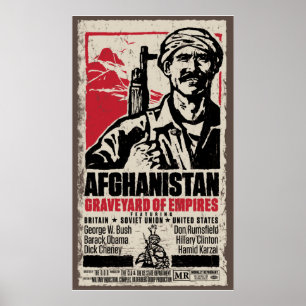 Affisch för Afghanistan Anti-Krig film