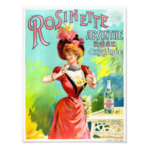 Affisch för annonsering för Rosinette Fototryck