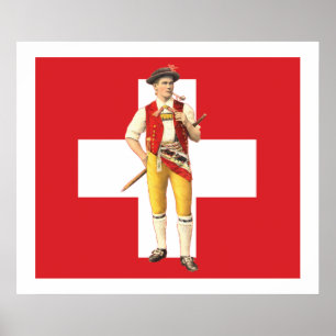 Affisch för Appenzell Innerrhoden Trachten