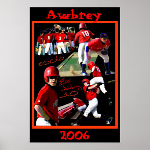 Affisch för Awbrey recentiorbaseball