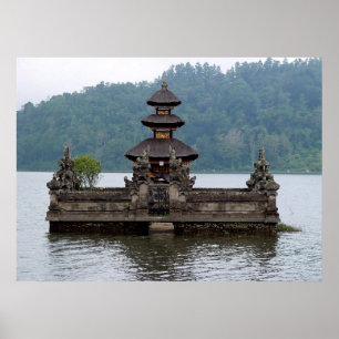 Affisch för Bali tempel 1