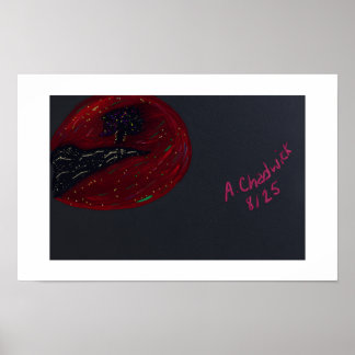 Affisch för Blodmånebelyst Natt Torg