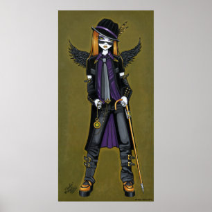 Affisch för Charlie HipsterSteampunk ängel
