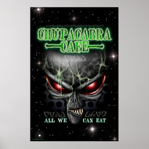 Affisch för ChupacabraCafe 23X35