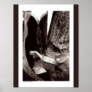 Affisch för Cowboykängor 11x14