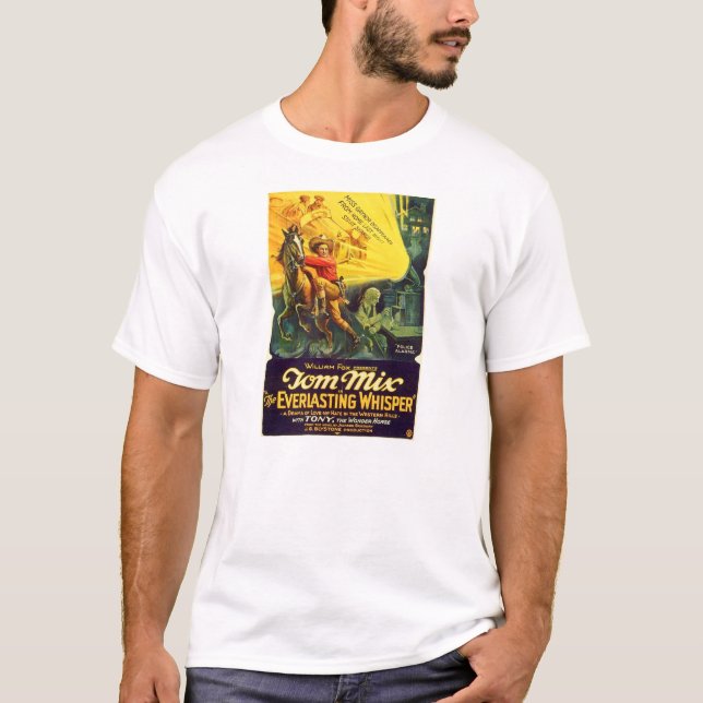 Affisch för film för Tom blandning 1925 western T Shirt (Framsida)