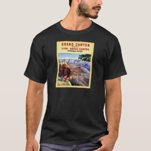 Affisch för grand Canyon~-vintage resor Tee