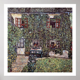 Affisch för hus för Gustav Klimt ~-sten
