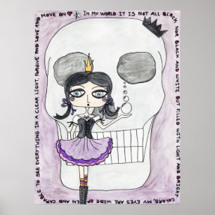 Affisch för IWD GothGirlSceleton