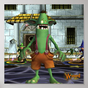 Affisch för kalkontupp Wizard101