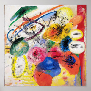 Affisch för Kandinsky svartlinjer