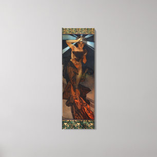 Affisch för kanfas för Alphonse Mucha Canvastryck