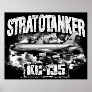Affisch för KC-135 Stratotanker