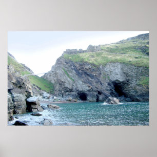 Affisch för kung Arthur Tintagel FRÅN 8,99