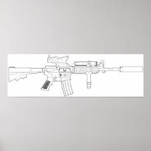 Affisch för M4 SOPMOD
