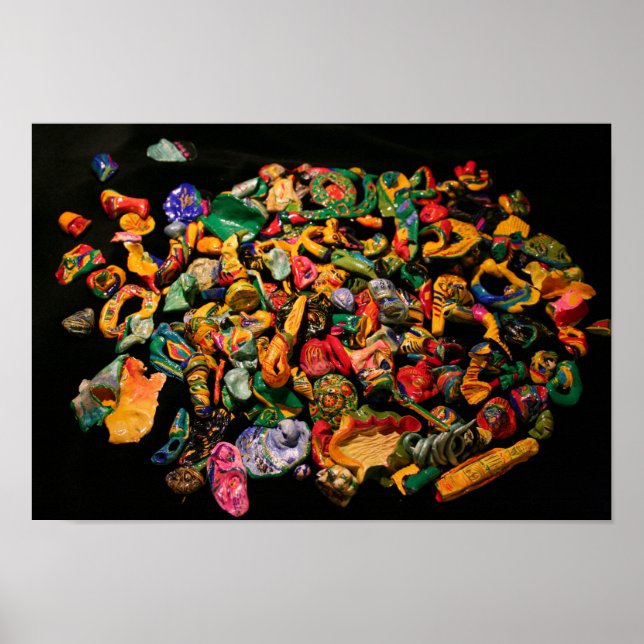 Affisch för Micromanethiques miniatyrmikroskulptur (Framsidan)