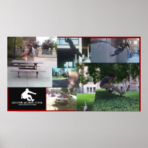 Affisch för Missoula Parkour gruppCollage