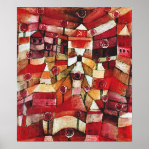 Affisch för Paul Klee roträdgård