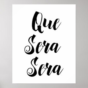 Affisch för Que SeraSera