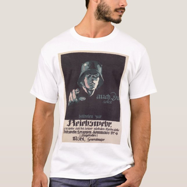 Affisch för Reicharmépropaganda Tröja (Framsida)