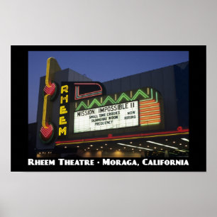 Affisch för Rheem Theatre 11x17