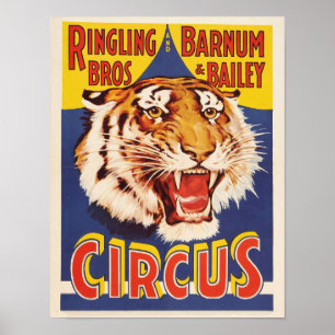 Affisch för Ringling brodercirkus