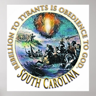 Affisch för South Carolina Teaparty