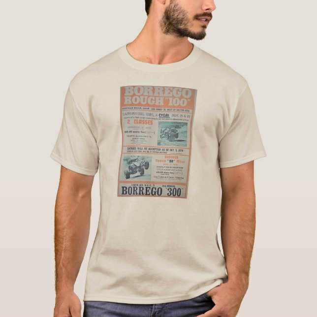 Affisch för T-tröja för Borrego buse 100 T-shirt (Framsida)