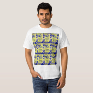 Affisch för tävling för motorcykel för vintageSan T-shirt