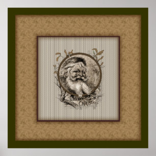 Affisch för Thomas Nast jultomtenjul