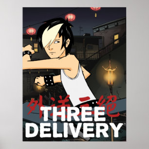 Affisch för tre Delivery™ Tobey